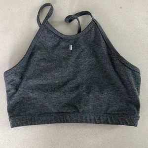 Nobull Halter Sports Bra - Gray